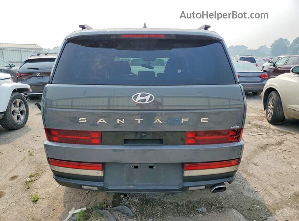 5NMP4DGL4SH072039 2025 HYUNDAI SANTA Gray უკანა ხედი