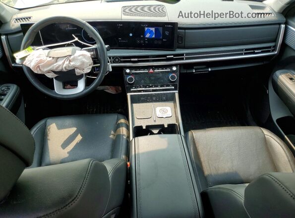 5NMP4DGL4SH072039 2025 HYUNDAI SANTA Gray წინა პანელის ხედი
