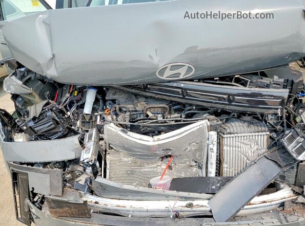5NMP4DGL4SH072039 2025 HYUNDAI SANTA Gray ძრავის განყოფილების ხედი