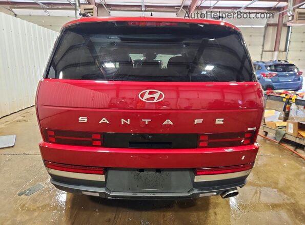 5NMP4DGL5RH065451 2024 HYUNDAI SANTA Red Հետևի տեսք