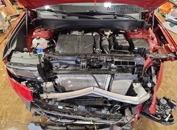 5NMP4DGL5RH065451 2024 HYUNDAI SANTA Red Շարժիչի բաժամունքի տեսք
