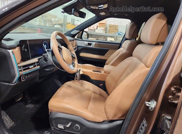 5NMP4DGL8RH017491 2024 HYUNDAI SANTA Brown Vista interior delantera