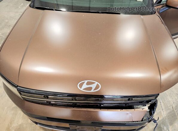 5NMP4DGL8RH017491 2024 HYUNDAI SANTA Brown Vista del compartimento del motor