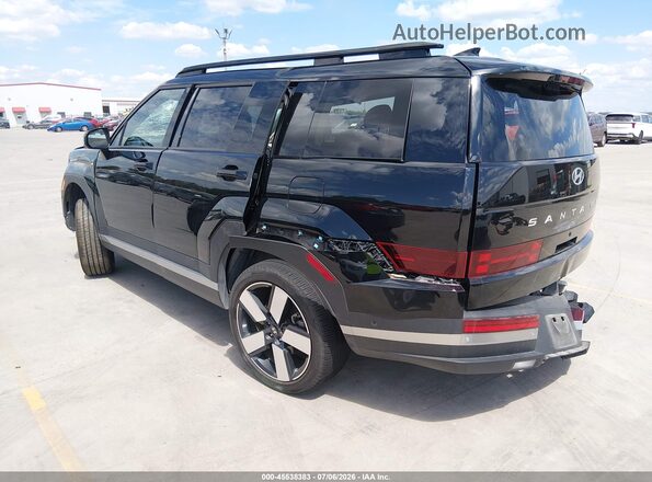 5NMP4DGL8RH034923 2024 HYUNDAI SANTA FE Black Rear left