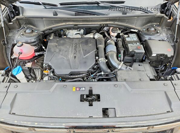 5NMP4DGL8RH042441 2024 HYUNDAI SANTA Black Engine compartment view