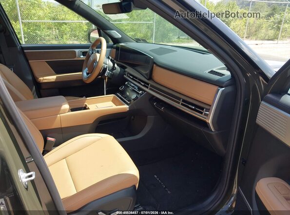 5NMP4DGL9SH117069 2025 HYUNDAI SANTA FE Green წინა სალონის ხედი