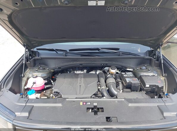 5NMP4DGL9SH117069 2025 HYUNDAI SANTA FE Green უკანა ხედი