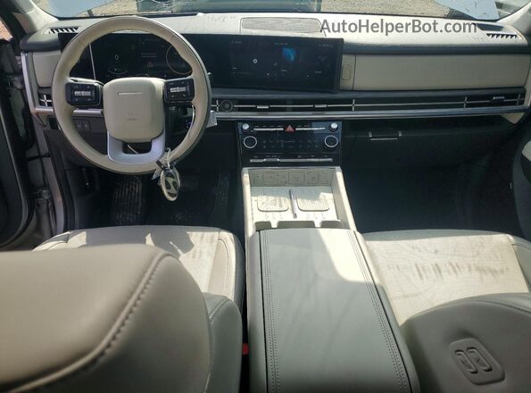5NMP54G10SH037106 2025 HYUNDAI SANTA Silver Առջևի վահանակի տեսք