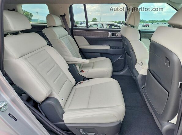 5NMP54G14SH055060 2025 HYUNDAI SANTA Silver უკანა სალონის ხედი