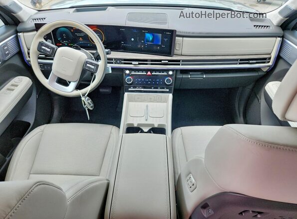 5NMP54G14SH055060 2025 HYUNDAI SANTA Silver წინა პანელის ხედი