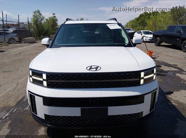 5NMP54G17RH004100 2024 HYUNDAI SANTA FE HYBRID White Widok zestawu wskaźników