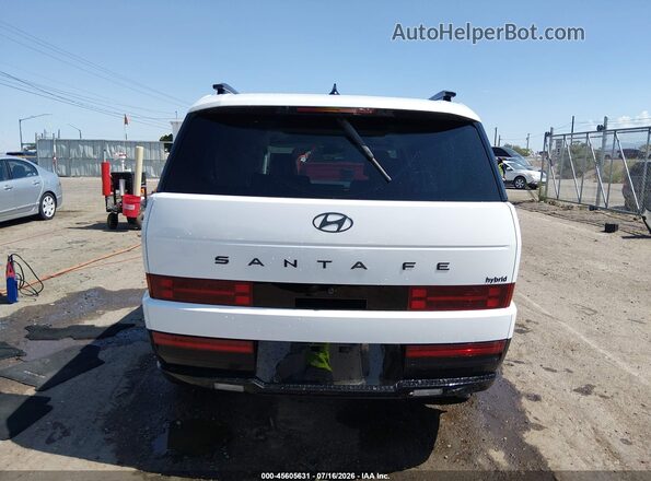 5NMP54G17RH004100 2024 HYUNDAI SANTA FE HYBRID White 