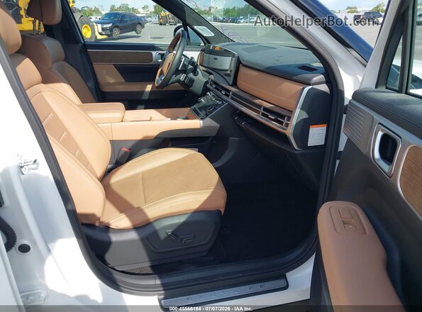 5NMP54G18TH081064 2026 HYUNDAI SANTA FE HYBRID White Front interior view