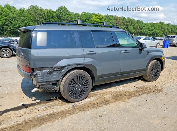 5NMP54G19SH042031 2025 HYUNDAI SANTA Gray Задня права чверть