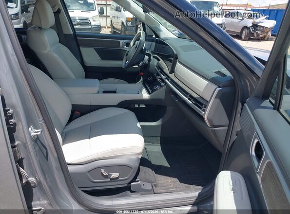 5NMP54GL1RH057649 2024 HYUNDAI SANTA FE Gray წინა სალონის ხედი