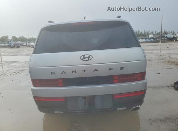 5NMP54GL3RH039721 2024 HYUNDAI SANTA Silver Rear view