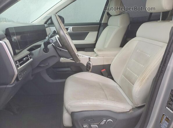 5NMP54GL3RH039721 2024 HYUNDAI SANTA Silver Front interior view