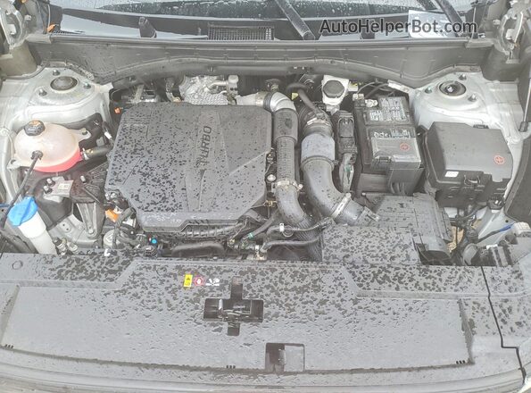 5NMP54GL3RH039721 2024 HYUNDAI SANTA Silver Engine compartment view