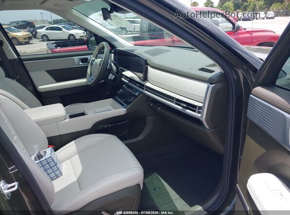 5NMP54GL3RH043946 2024 HYUNDAI SANTA FE Green Вид салону спереду
