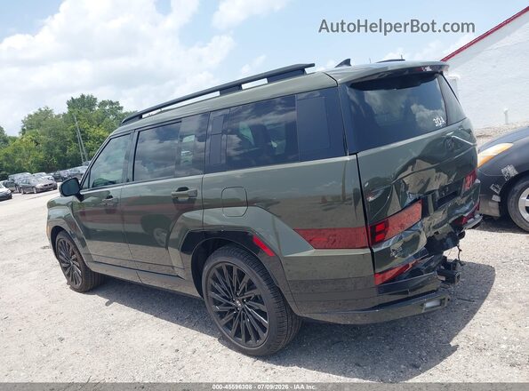 5NMP54GL3RH043946 2024 HYUNDAI SANTA FE Green Панорамний вид салону 360°