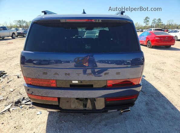 5NMP54GL3SH074099 2025 HYUNDAI SANTA Blue Հետևի տեսք