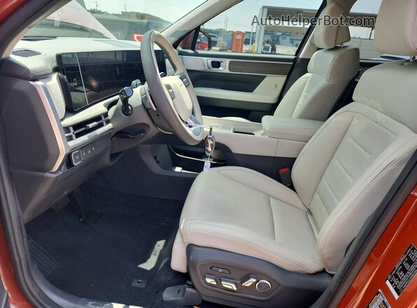 5NMP54GL5RH065964 2024 HYUNDAI SANTA Orange Вид салону спереду