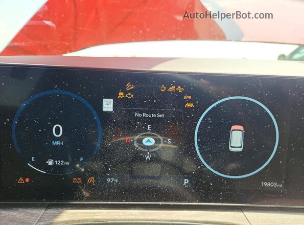 5NMP54GL5RH065964 2024 HYUNDAI SANTA Orange Вид щитка приладів