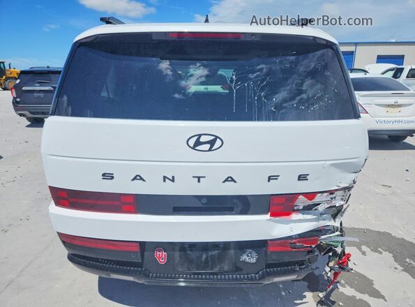 5NMP54GL7RH064749 2024 HYUNDAI SANTA White Հետևի տեսք