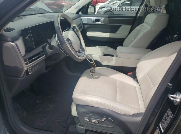 5NMP54GLXRH064759 2024 HYUNDAI SANTA Черный Вид салона спереди