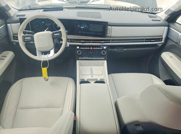 5NMP54GLXRH064759 2024 HYUNDAI SANTA Черный Вид панели приборов