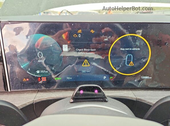 5NMP5DG10SH025439 2025 HYUNDAI SANTA Green Սարքավորումների վահանակի տեսք