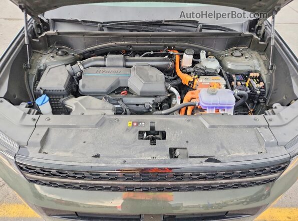 5NMP5DG10SH025439 2025 HYUNDAI SANTA Green Շարժիչի բաժամունքի տեսք