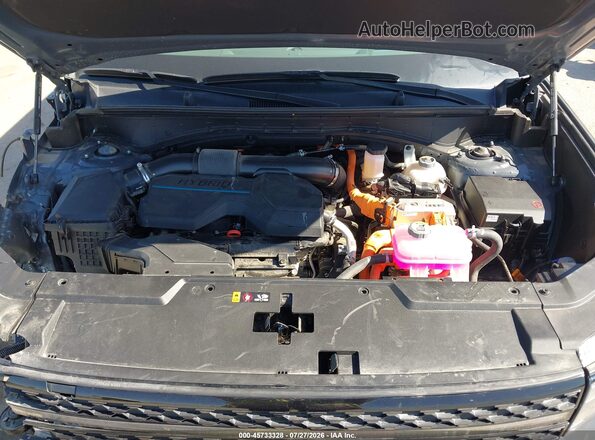 5NMP5DG10SH047490 2025 HYUNDAI SANTA FE HYBRID Gray Вид ззаду