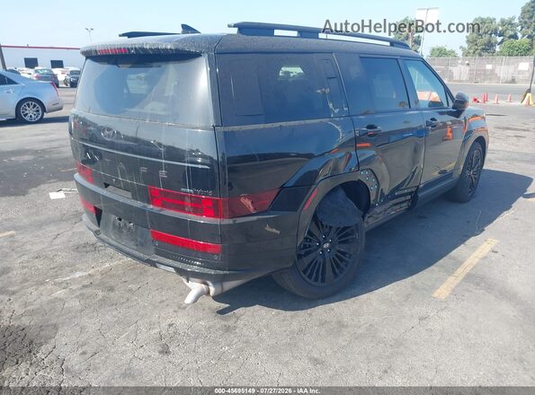 5NMP5DG15SH043354 2025 HYUNDAI SANTA FE HYBRID Black Rear right
