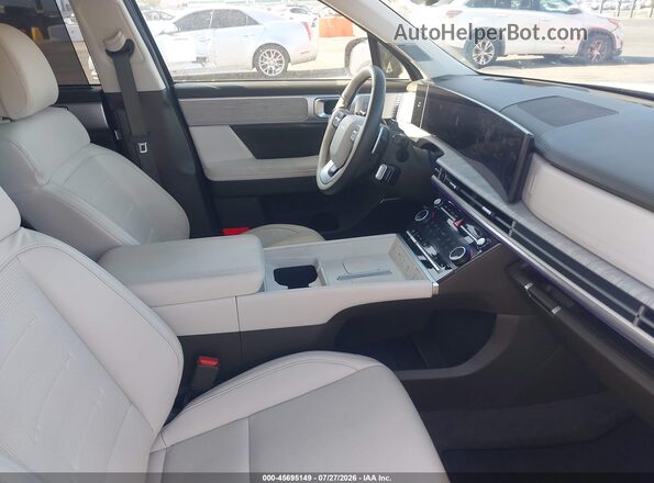 5NMP5DG15SH043354 2025 HYUNDAI SANTA FE HYBRID Black Front interior view