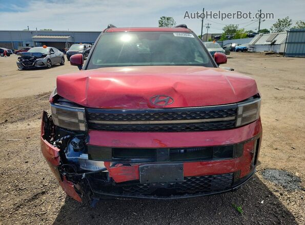 5NMP5DG16SH067873 2025 HYUNDAI SANTA Red წინა ხედი