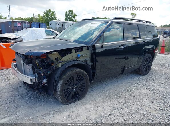 5NMP5DG18RH004879 2024 HYUNDAI SANTA FE HYBRID Black წინა მარცხენა ხედი სამი მეოთხედიდან
