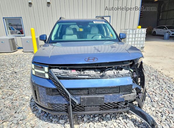 5NMP5DG18SH039444 2025 HYUNDAI SANTA Blue Front view