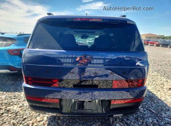 5NMP5DG18SH039444 2025 HYUNDAI SANTA Blue Rear view