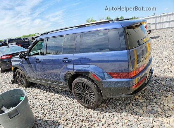 5NMP5DG18SH039444 2025 HYUNDAI SANTA Blue Rear left