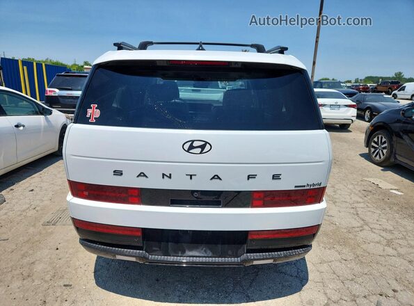 5NMP5DG19SH068712 2025 HYUNDAI SANTA White Вид ззаду