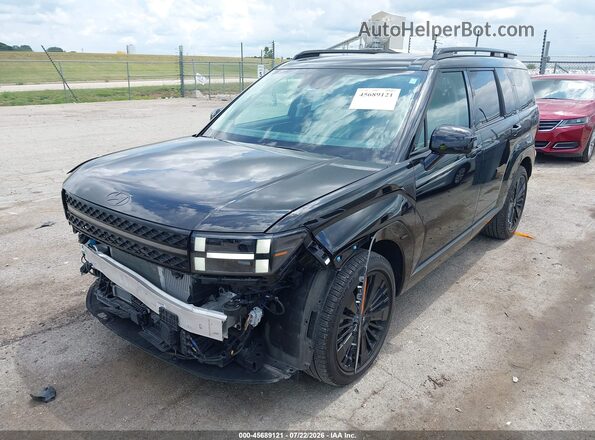5NMP5DG1XRH006570 2024 HYUNDAI SANTA FE HYBRID Black Передня ліва чверть