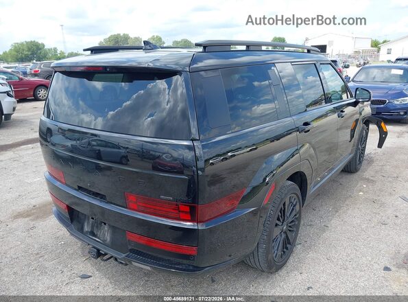 5NMP5DG1XRH006570 2024 HYUNDAI SANTA FE HYBRID Black Задня права чверть