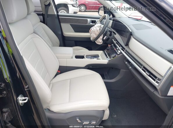 5NMP5DG1XRH006570 2024 HYUNDAI SANTA FE HYBRID Black Вид салону спереду