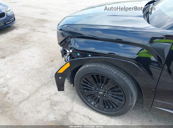 5NMP5DG1XRH006570 2024 HYUNDAI SANTA FE HYBRID Black Вид спереду
