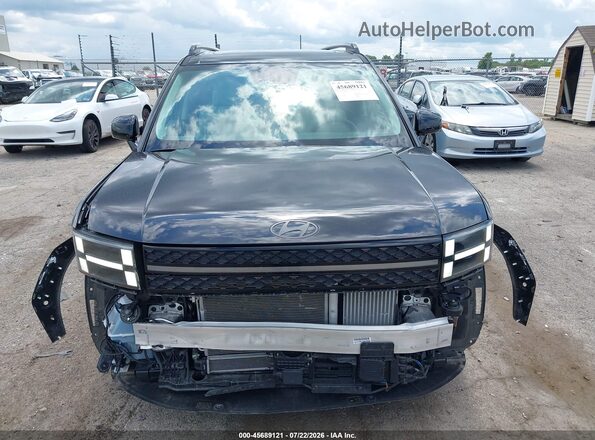 5NMP5DG1XRH006570 2024 HYUNDAI SANTA FE HYBRID Black Вид задньої частини салону