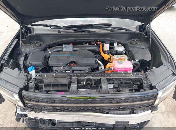 5NMP5DG1XRH006570 2024 HYUNDAI SANTA FE HYBRID Black Вид ззаду