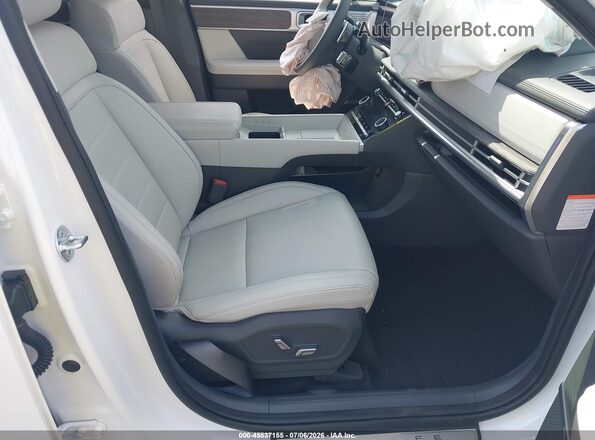 5NMP5DG1XTH114467 2026 HYUNDAI SANTA FE HYBRID Белый Вид салона спереди