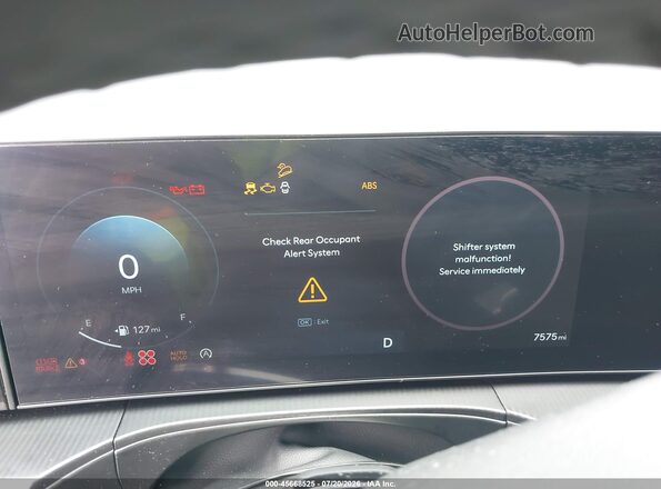 5NMP5DGL4SH148680 2025 HYUNDAI SANTA FE Brown Հետևի նստատեղերի տեսք