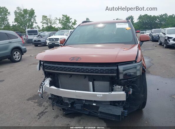 5NMP5DGL4SH148680 2025 HYUNDAI SANTA FE Brown Սալոնի հետևի տեսք
